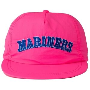 Neon Pink Seattle Mariners SnapBack Hat